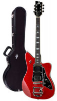 Electric Guitar DUESENBERG PALOMA - Red Sparkle 