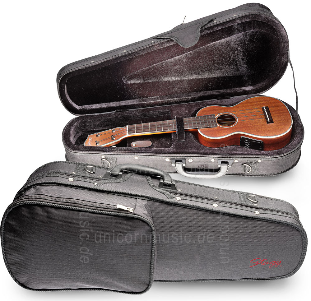 to article description / price Lightweight Case (Softcase) for concert-ukulele - STAGG MODELL HGB2UK-C