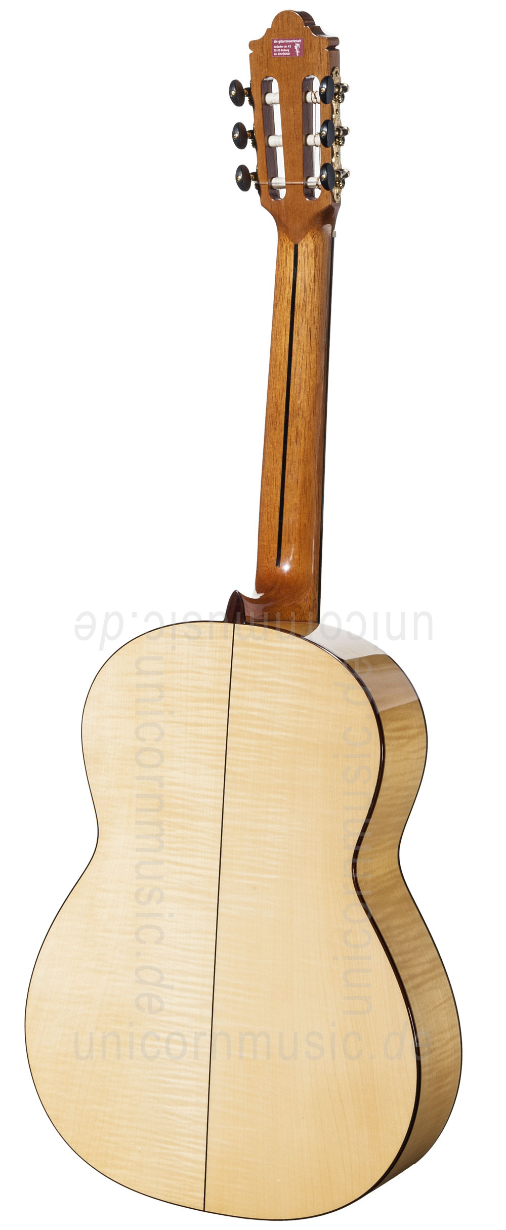 to article description / price Spanish Flamenco Guitar CAMPS M7-S (blanca) - solid spruce top