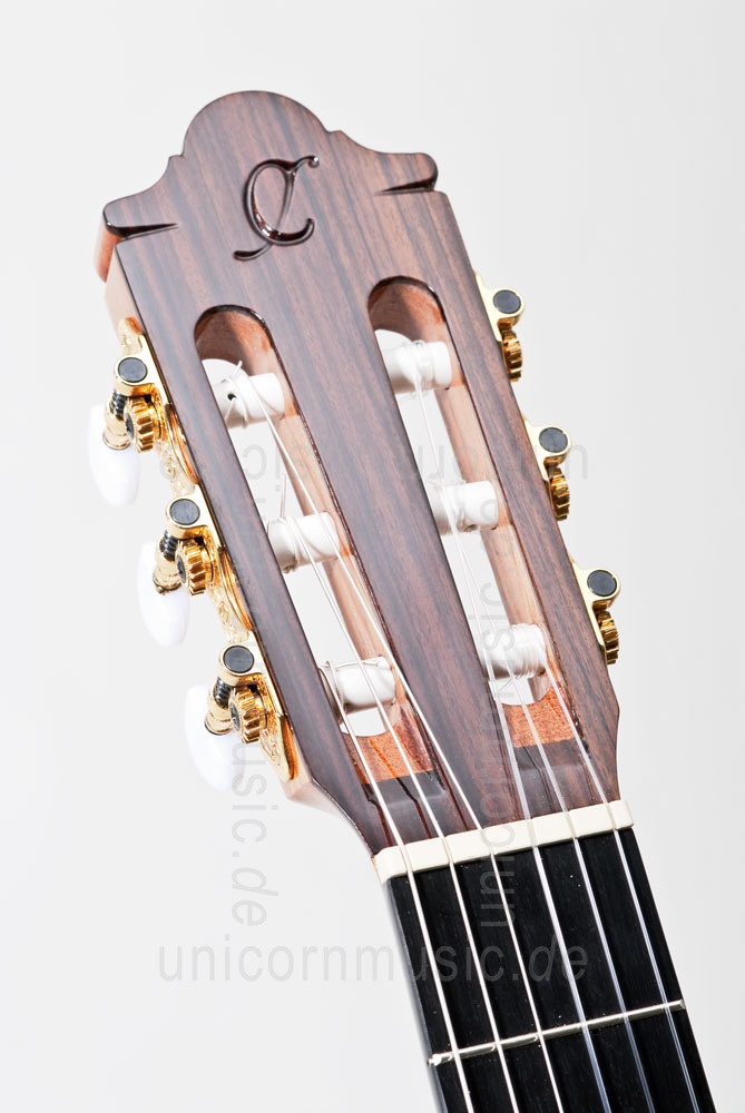 to article description / price Spanish Flamenco Guitar CAMPS M7-S (blanca) - solid spruce top