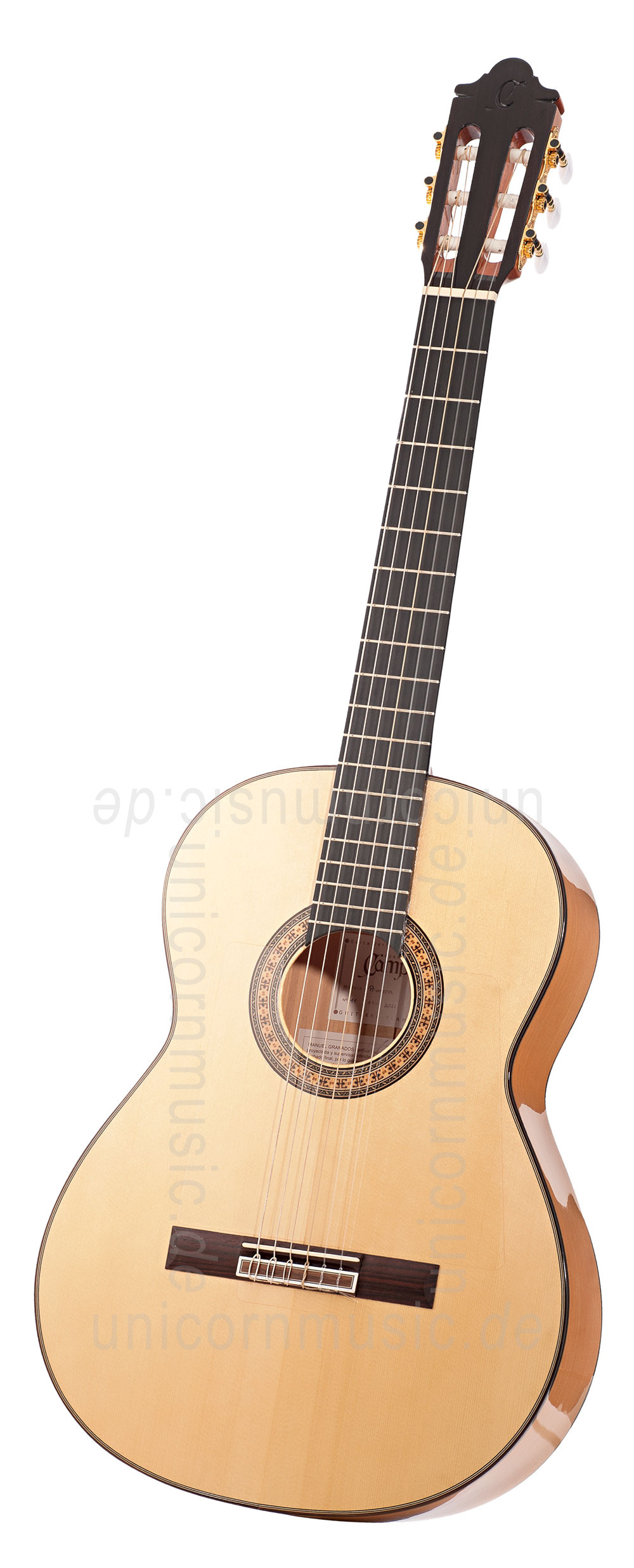 to article description / price Spanish Flamenco Guitar CAMPS PRIMERA CYPRESS (blanca) - all solid - spruce top