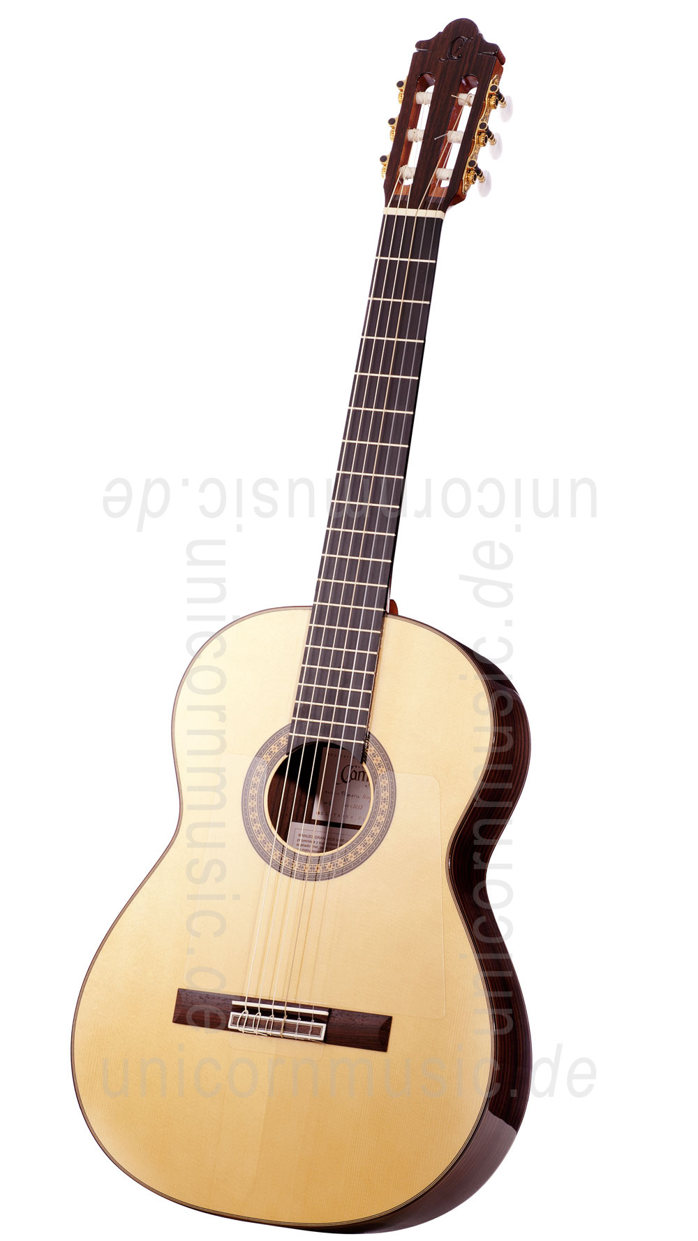 to article description / price Spanish Flamenco Guitar CAMPS PRIMERA A NEGRA - all solid - spruce top