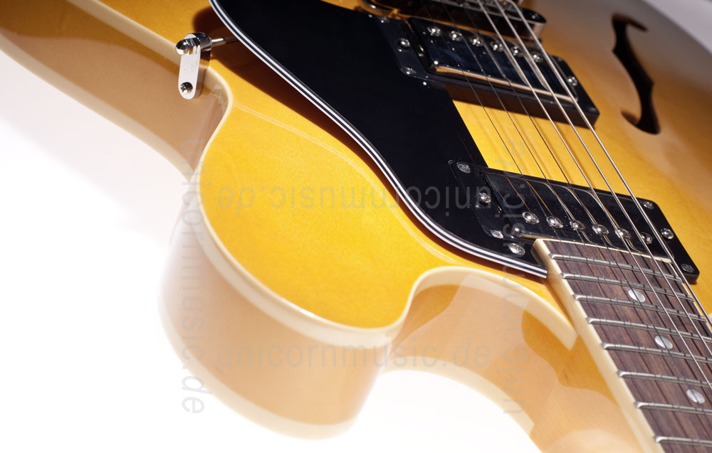 to article description / price Semi-Resonance Archtop Jazz Guitar BURNY RSA-65-VN vintage nature + hardcase