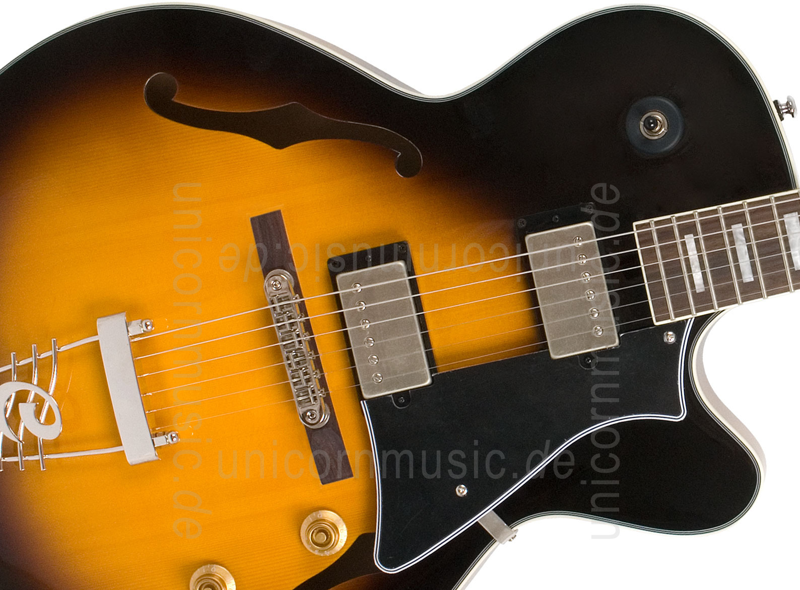 to article description / price Semi-Resonance Archtop Jazz Guitar CORT SOURCE Tobacco Burst + gigbag