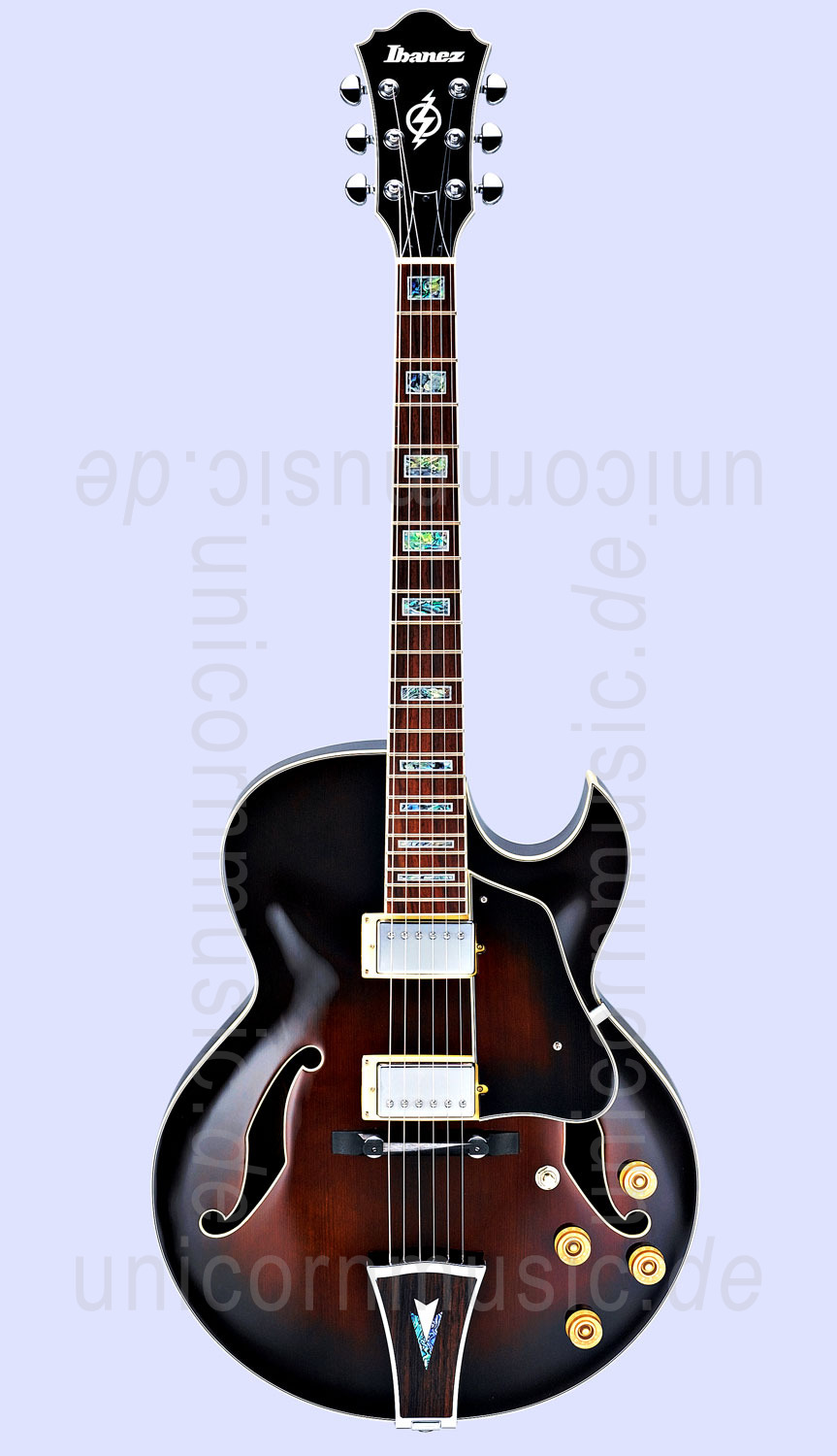 to article description / price Full-Resonance Archtop Jazz Guitar IBANEZ ARTCORE AK-86-DVS + gig bag + strap