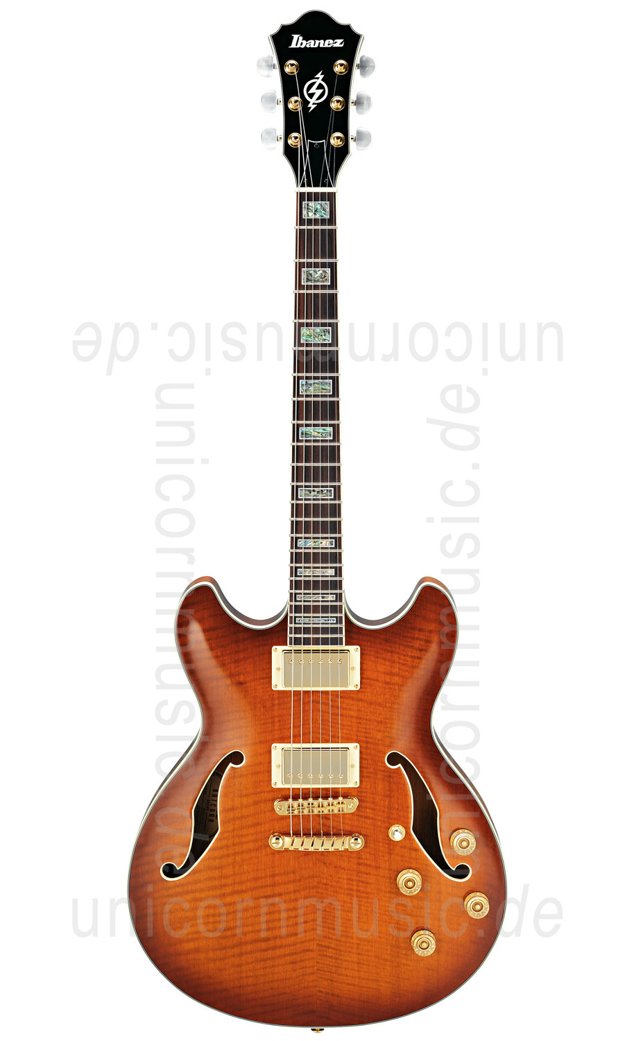to article description / price Semi-Resonance Archtop Jazz Guitar IBANEZ ARTCORE AS-93-VLS + gig bag + strap