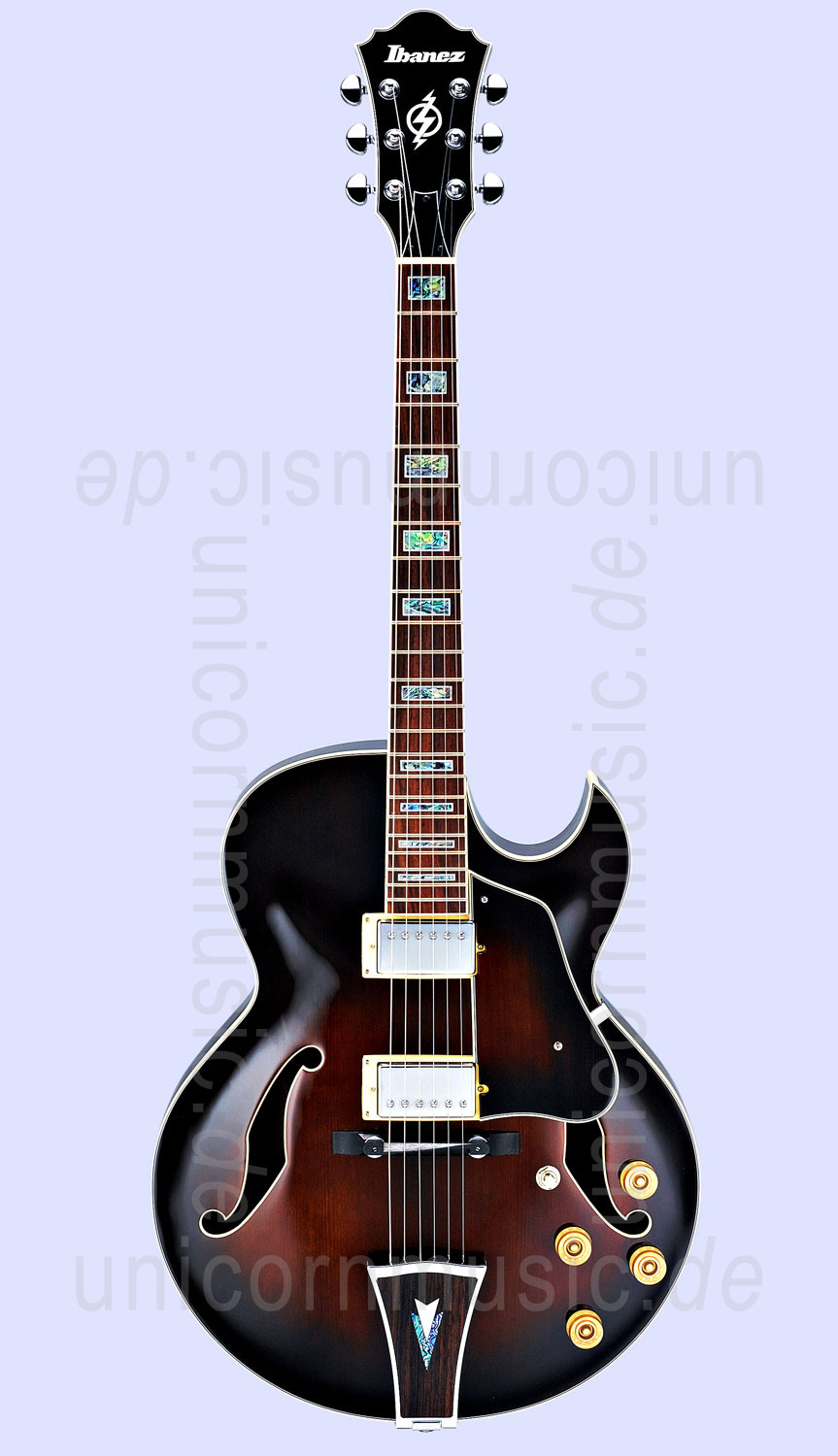 Full-Resonance Archtop Jazz Guitar IBANEZ ARTCORE AK-86-DVS + gig