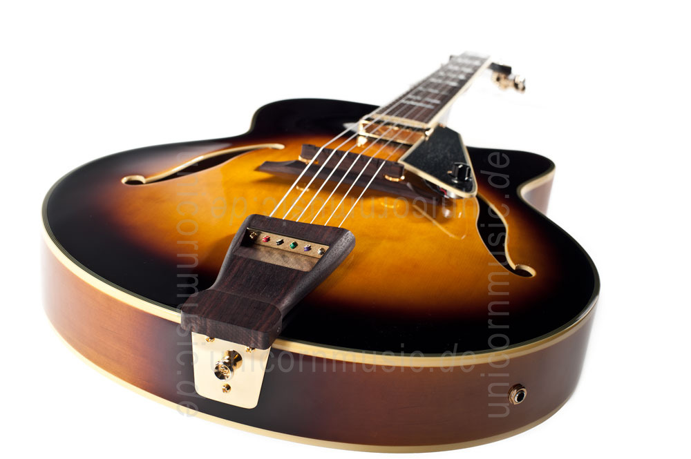 to article description / price Full-Resonance Archtop Jazz Guitar - PEERLESS MONARCH + hardcase - all solid