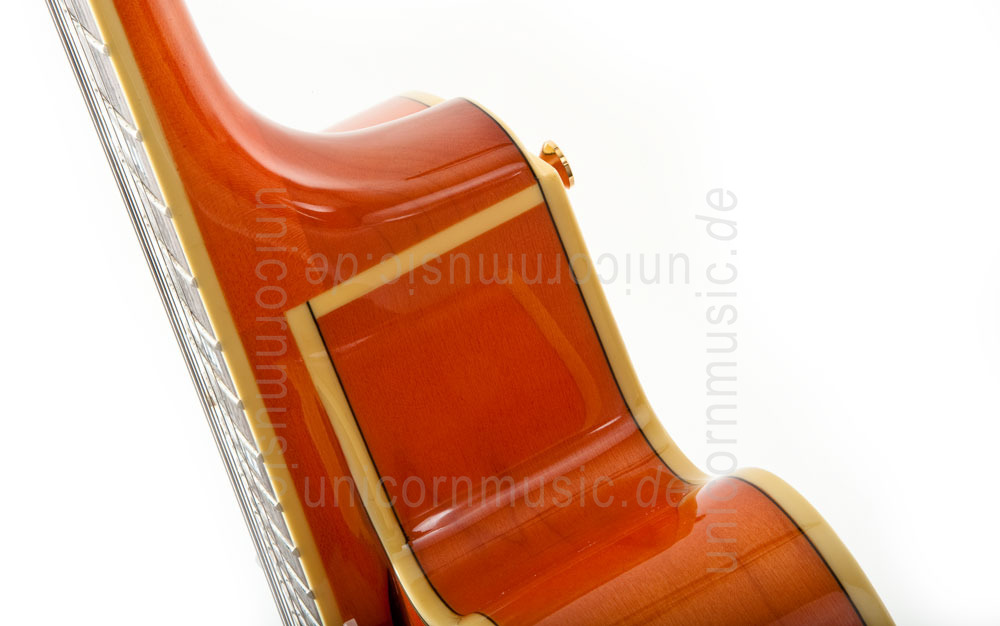 to article description / price Full-Resonance Archtop Jazz Guitar - TONEMASTER PLAYER Orange + hardcase 