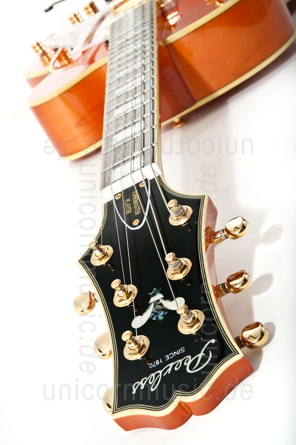 to article description / price Full-Resonance Archtop Jazz Guitar - TONEMASTER PLAYER Orange + hardcase 