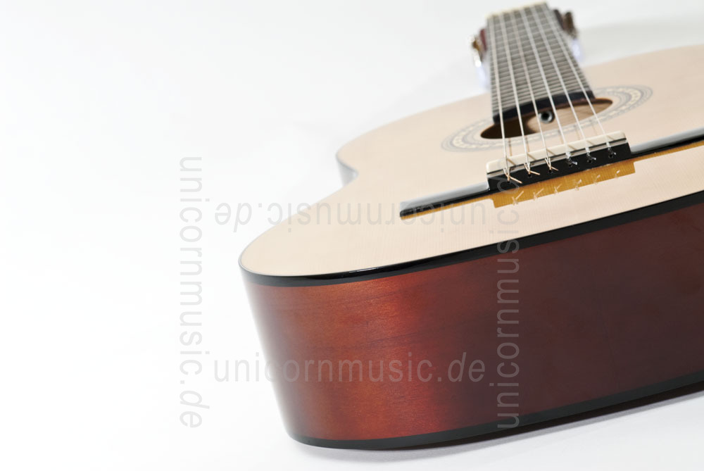 to article description / price Classical Guitar Beginners Set KIRKLAND - laminated spruce top - gigbag + stand + footstool