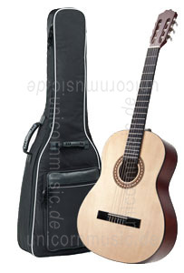 Large view Classical Guitar Beginners Set KIRKLAND - laminated spruce top - gigbag + stand + footstool