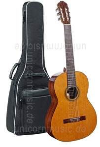 Large view Spanish Classical Guitar VALDEZ MODEL E -  left hand - solid cedar top