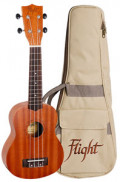 Sopran Ukulele - FLIGHT NUS 310 - Sapele Wood + gigbag