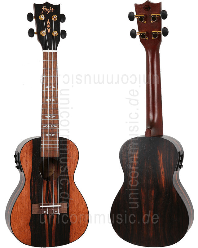 to article description / price Concert Ukulele - FLIGHT DUC 460 CEQ Amara - pickup + gigbag