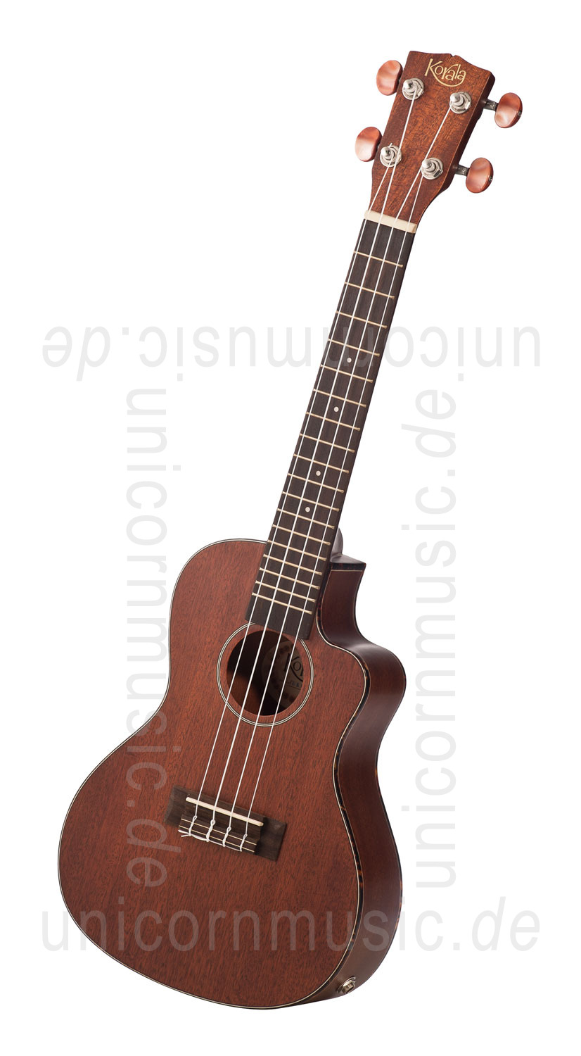 to article description / price Concert Ukulele - KORALA UKC/60 CENT - Pickup - Cutaway - mahogany top
