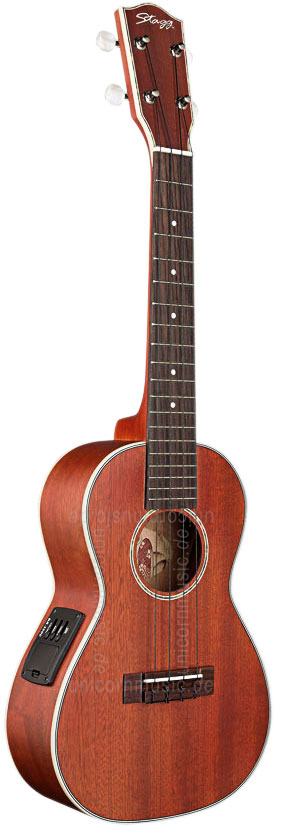 to article description / price Concert Ukulele - STAGG MODEL UC80-SE - pickup - all solid + gigbag