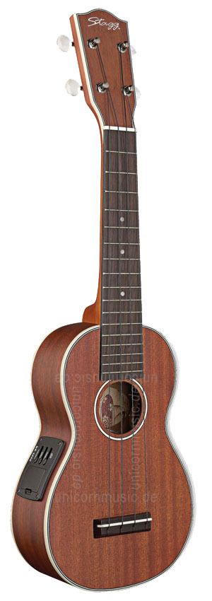 to article description / price Soprano Ukulele - STAGG MODEL US80-SE - electro-acoustic - all solid + gigbag