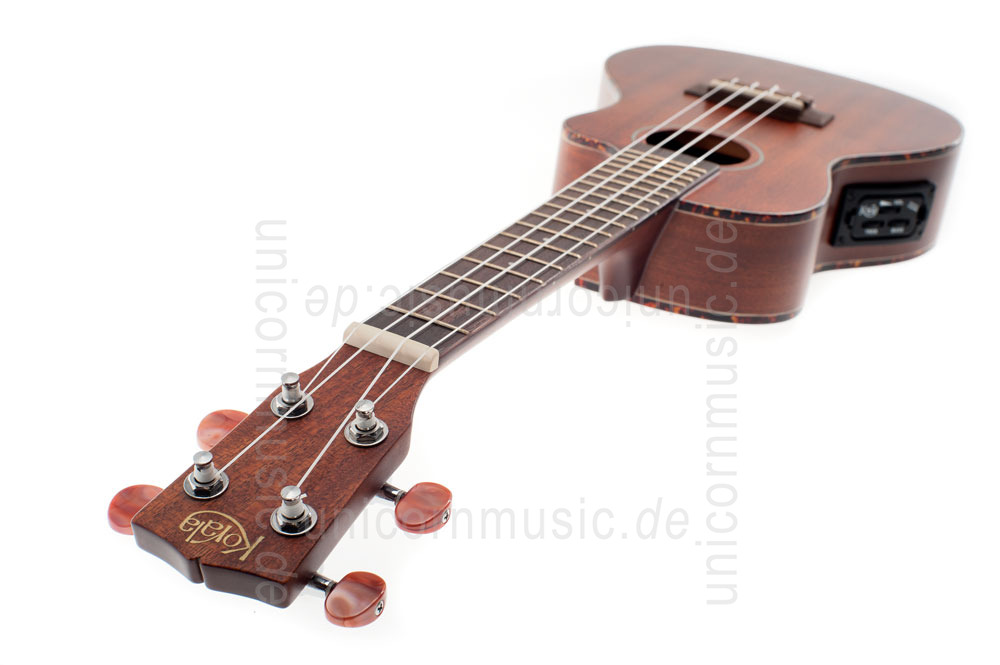 to article description / price Concert Ukulele - KORALA UKC/60 CENT - Pickup - Cutaway - mahogany top