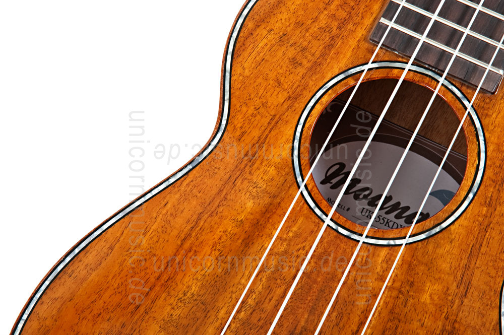 to article description / price Soprano Ukulele - MOANA UK-55 KDXG - Koa - laminated + gigbag