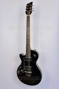 Large view Electric Guitar DUESENBERG 49er - Black LH + Custom Line Case