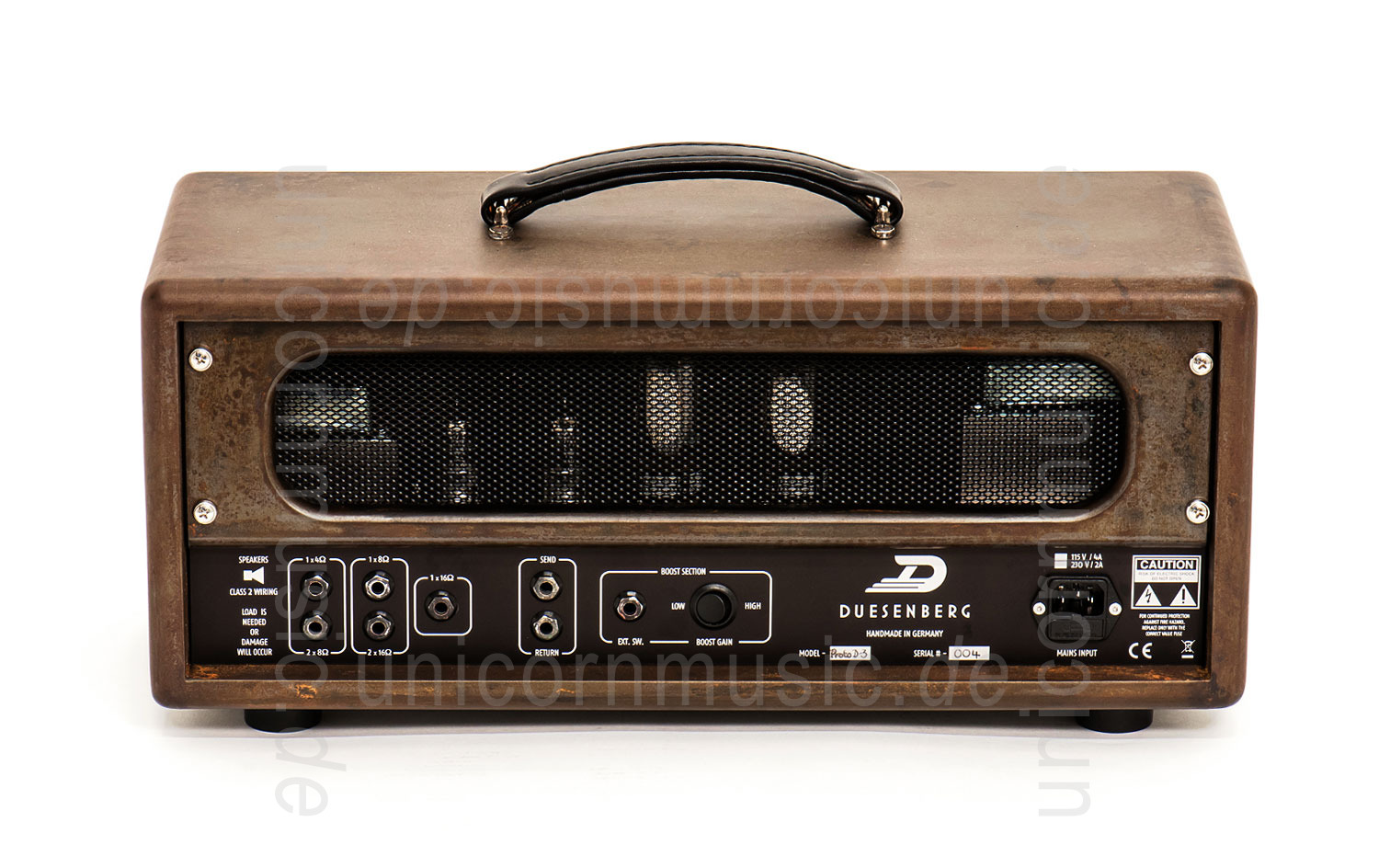 to article description / price Electric Guitar Amplifier - DUESENBERG BERLIN - Top + 1x12" Cabinet