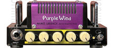 Large view Micro Guitar Amplifier Head - HOTONE Purple Wind Nano Legacy - 