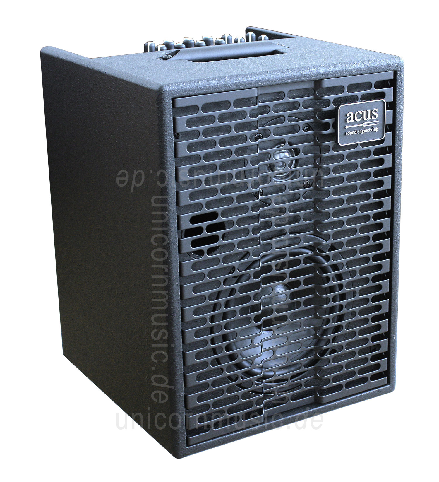 to article description / price Acoustic Amplifier - ACUS ONE FOR STREET black - 3x channel (2x Instrumental / independently controllable) - integrated battery