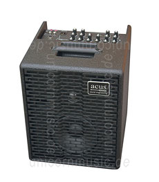 Large view Acoustic Amplifier - ACUS ONE 6 Black - 3x channel (2x instrumental / independently controllable