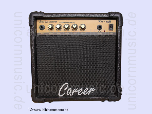 to article description / price Bass Amplifier CAREER CA-15B - Combo