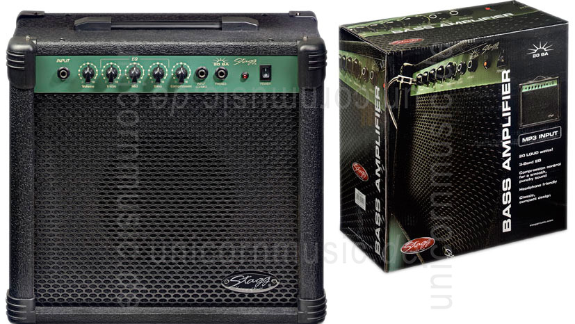 to article description / price Bass Amplifier STAGG 20-BA-EU - Combo
