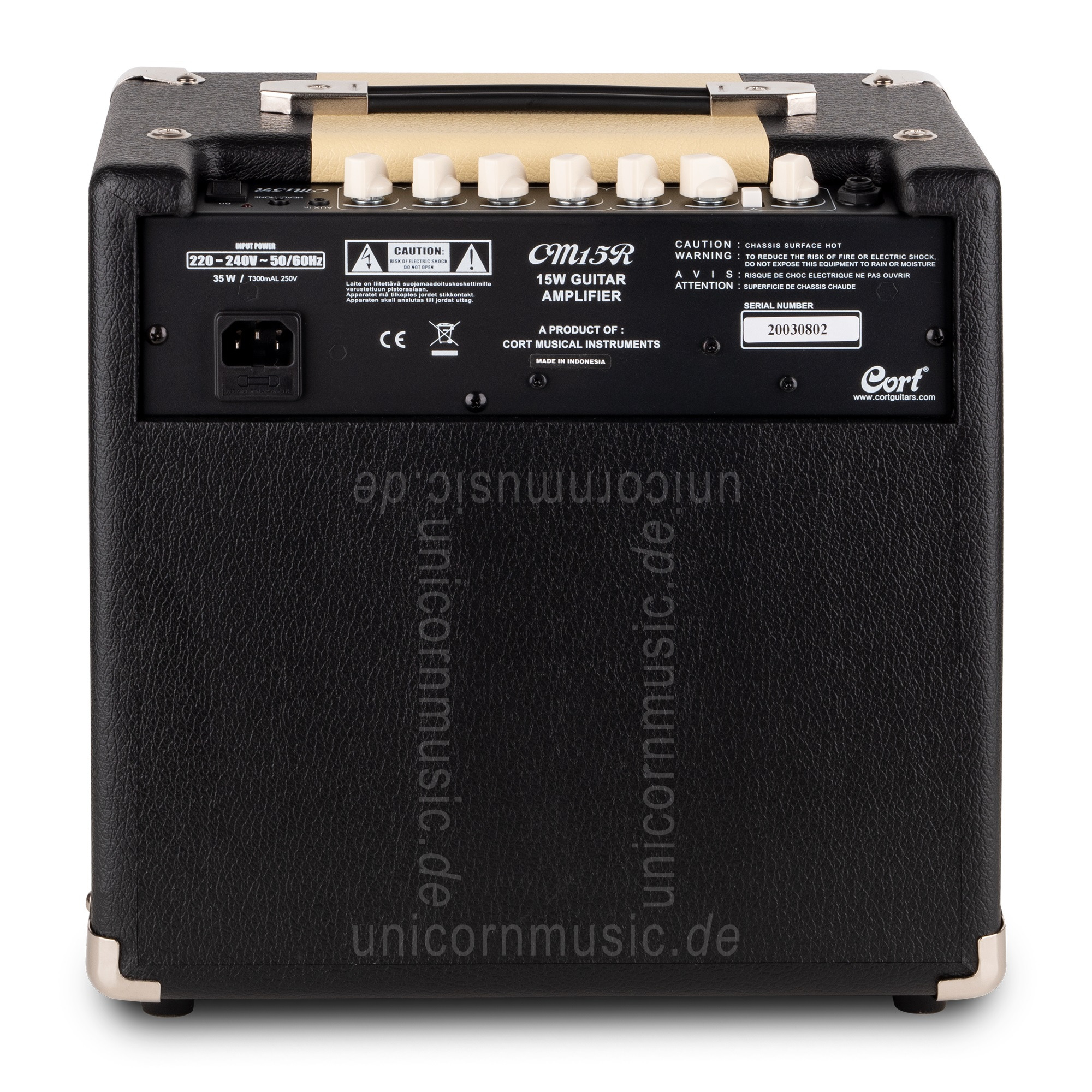 to article description / price Electric Guitar Amplifier CORT CM15 Black - Combo