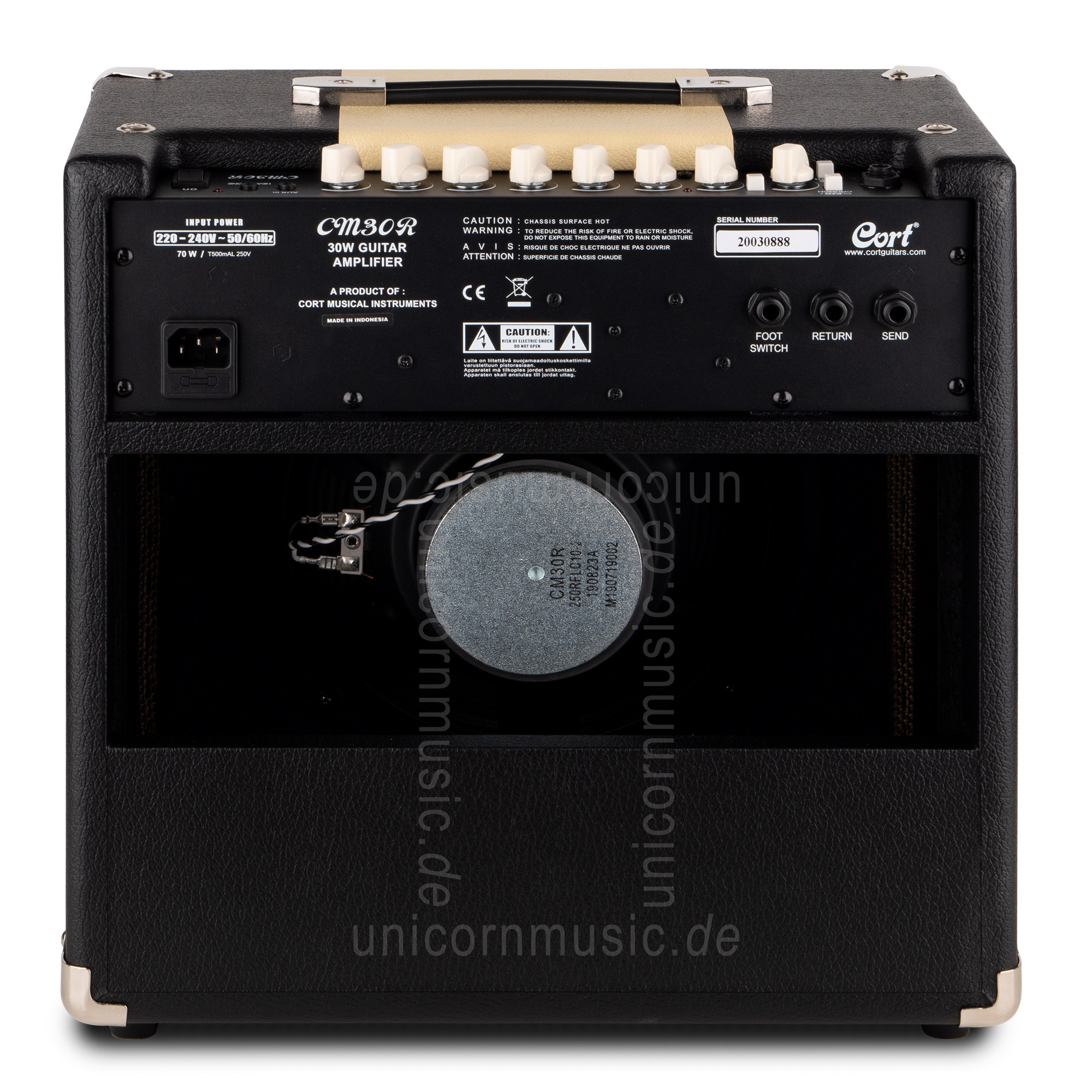 to article description / price Electric Guitar Amplifier CORT CM30 Black - Combo