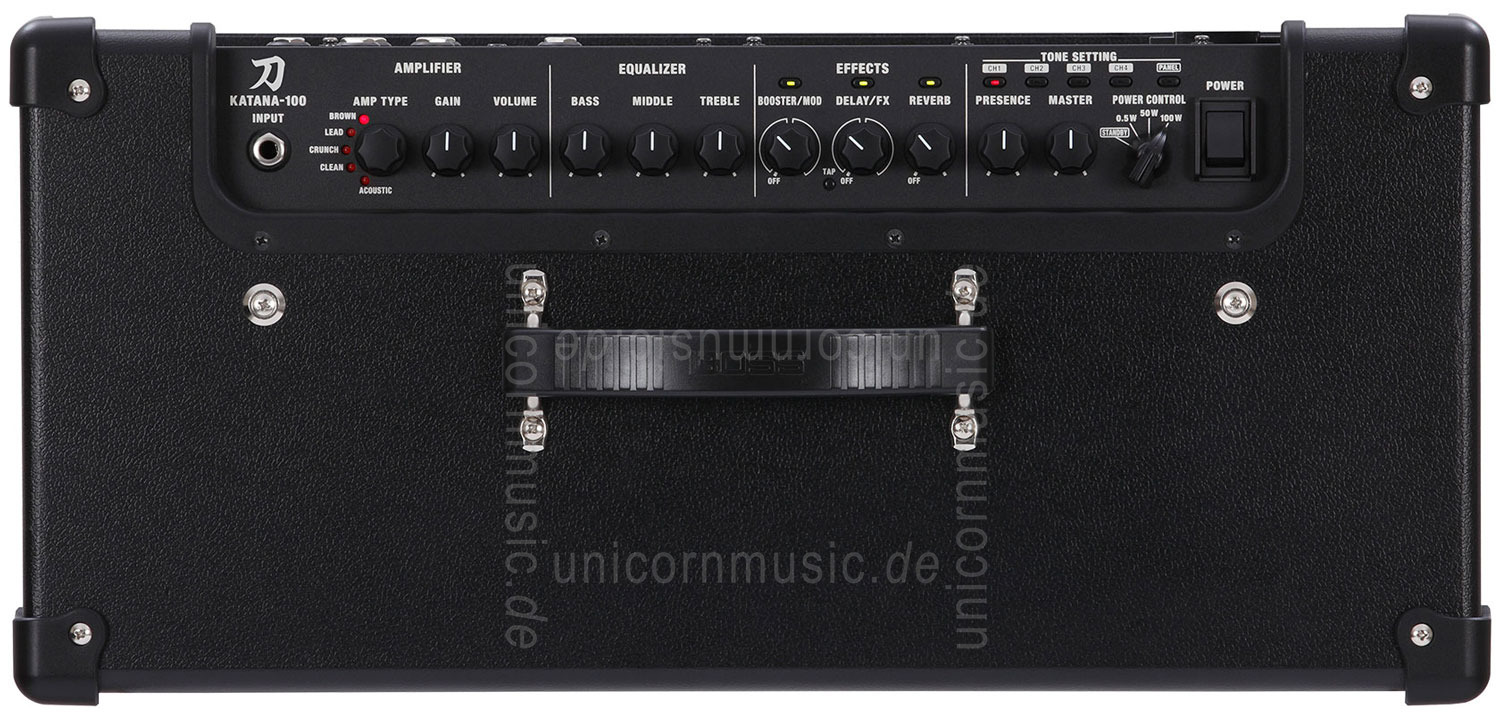 to article description / price Electric Guitar Amplifier ROLAND BOSS KATANA 100 - Combo