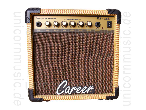 to article description / price Electric Guitar Amplifier CAREER KA-15R - Combo - Display Sample