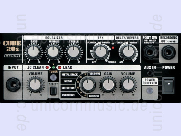 to article description / price Electric Guitar Amplifier ROLAND CUBE-20X - Combo