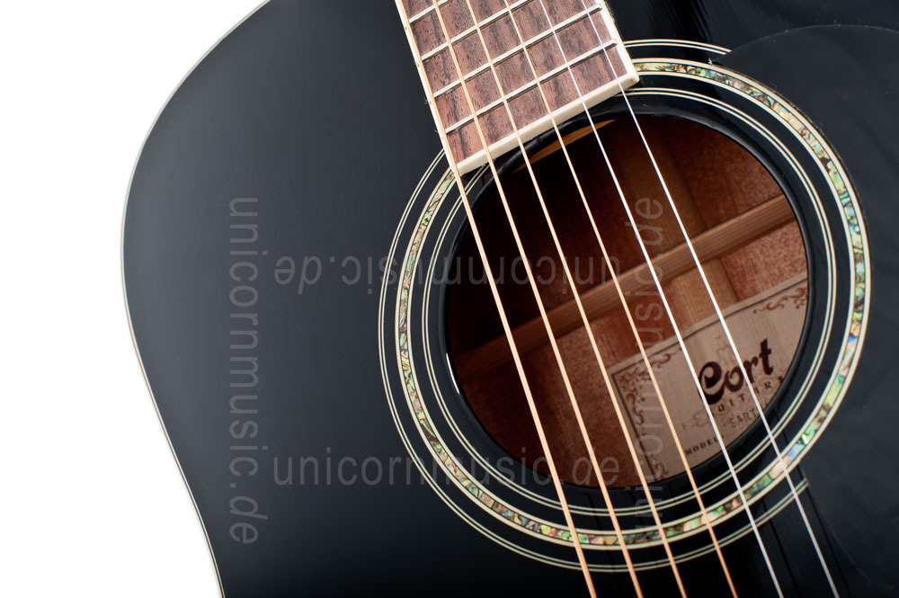 to article description / price Acoustic Guitar CORT EARTH 100 BK - Dreadnought - solid spruce top