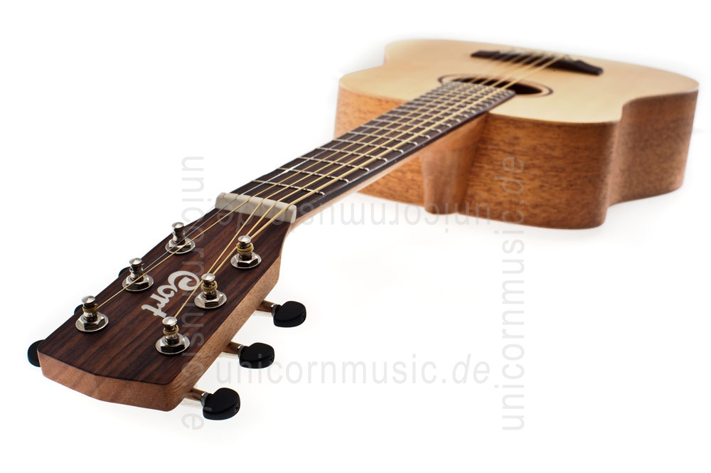 to article description / price Acoustic Guitar CORT EARTH MINI TRAVEL - Travelling Guitar- solid top + gigbag