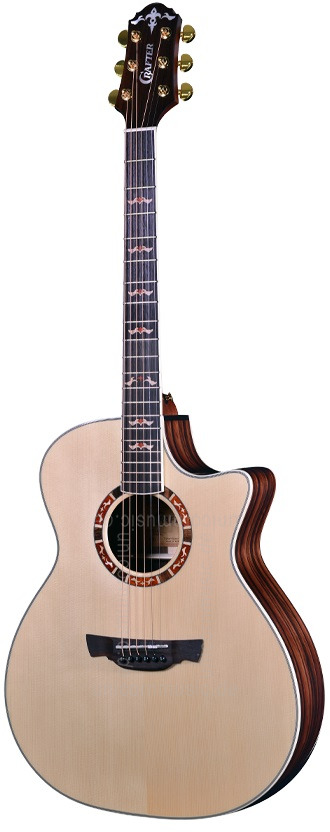 to article description / price Acoustic Guitar - CRAFTER STG G-22ce - Grand Auditorium - solid spruce top
