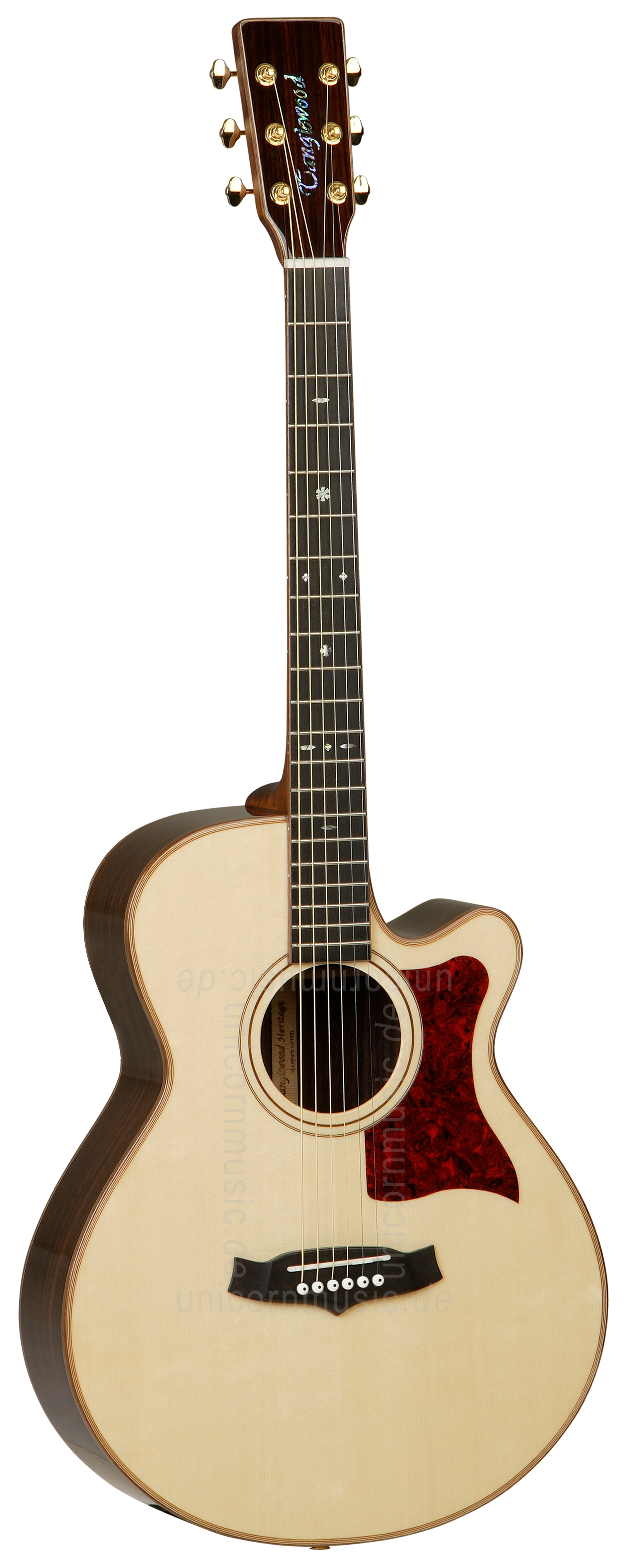 to article description / price Acoustic Guitar TANGLEWOOD TW45/H SRE - Heritage Series - Super Folk - Fishman Presys Blend - Cutaway - all solid