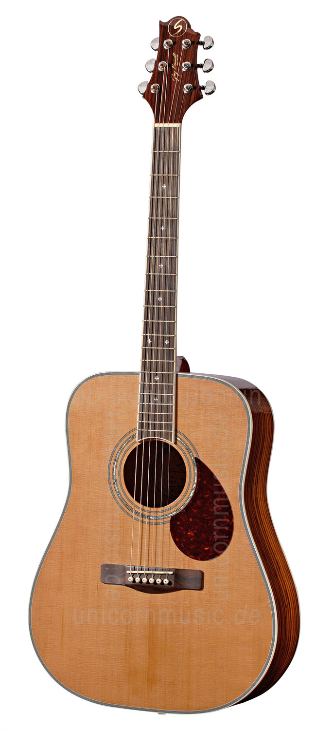 to article description / price Acoustic Guitar GREG BENNETT (SAMICK) D7 BEAUMONT - Dreadnought - solid cedar top