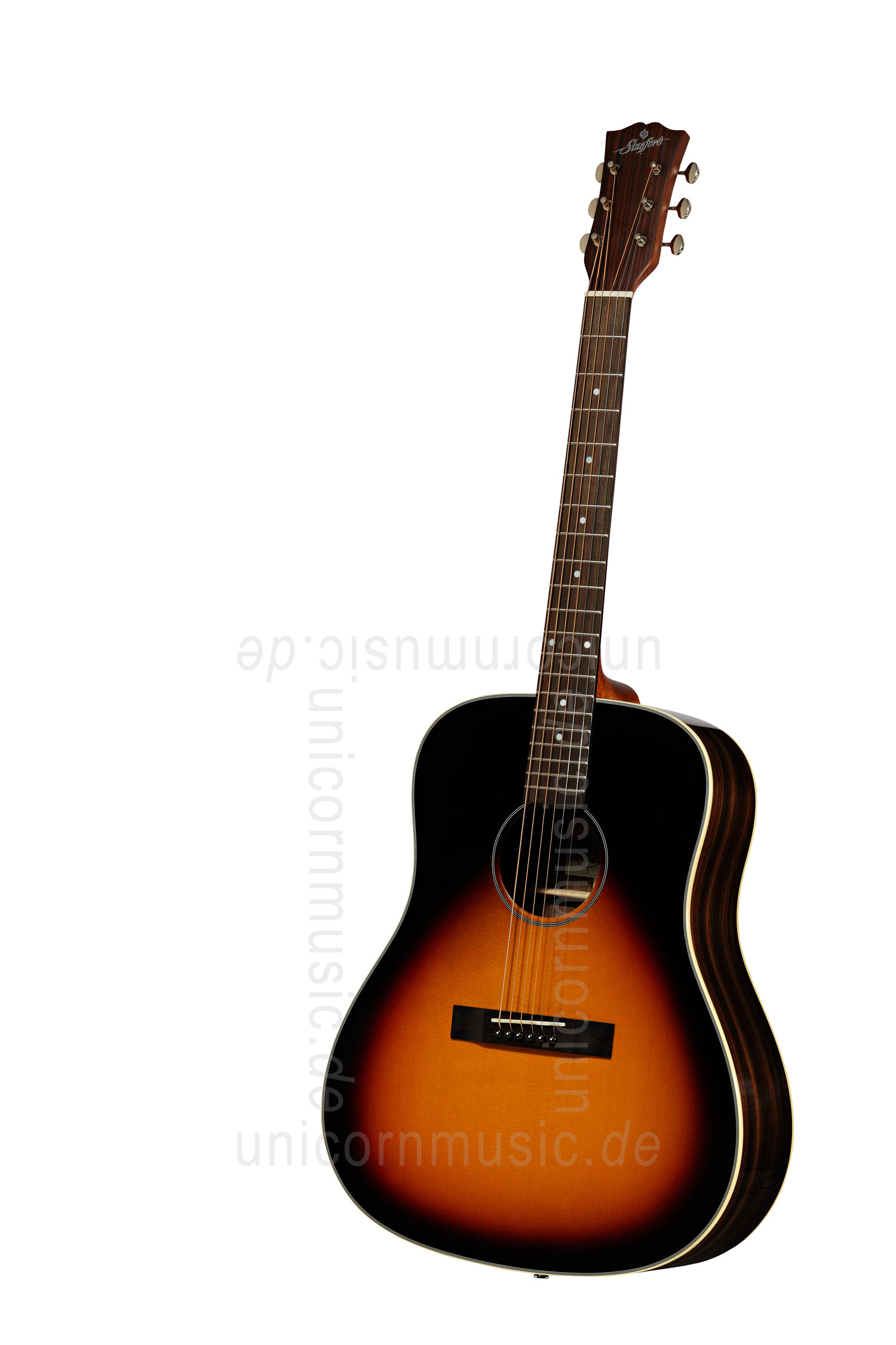 to article description / price Acoustic Guitar STANFORD DEJA VU SERIES DJ45 VB - Dreadnought - solid top + back