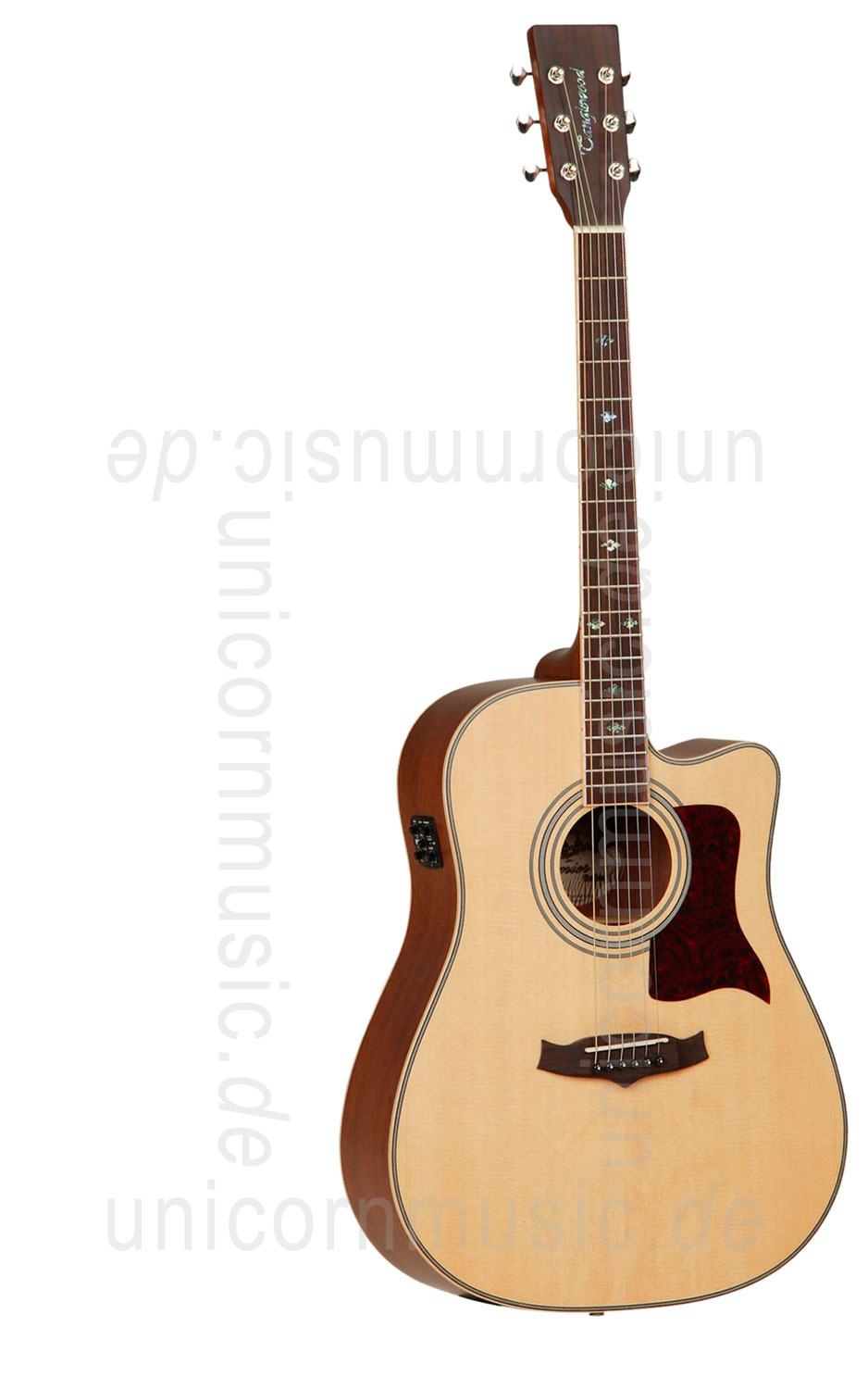to article description / price Acoustic Guitar TANGLEWOOD TW115/AS CE - Premier Series - BBand - Cutaway - Dreadnought - solid top + back