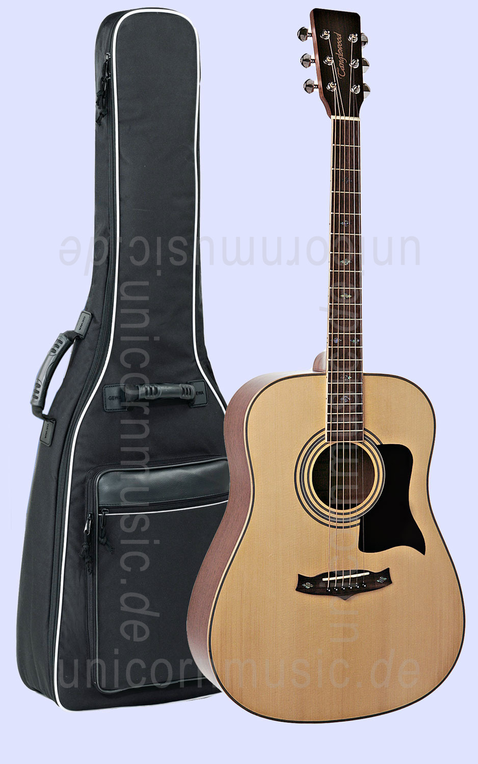 to article description / price Acoustic Guitar TANGLEWOOD TW115/AS - Premier Series - Dreadnought - solid top + back