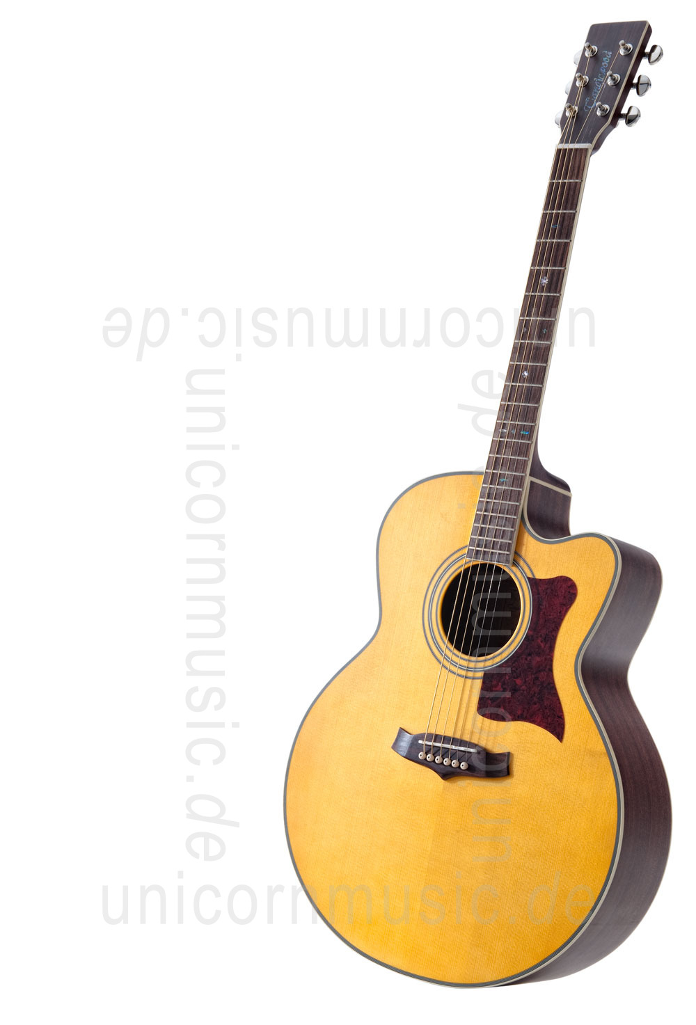 to article description / price Acoustic Guitar TANGLEWOOD TW55/NS E - Sundance Series - Fishman Presys Plus EQ - Jumbo - Cutaway - solid top + back