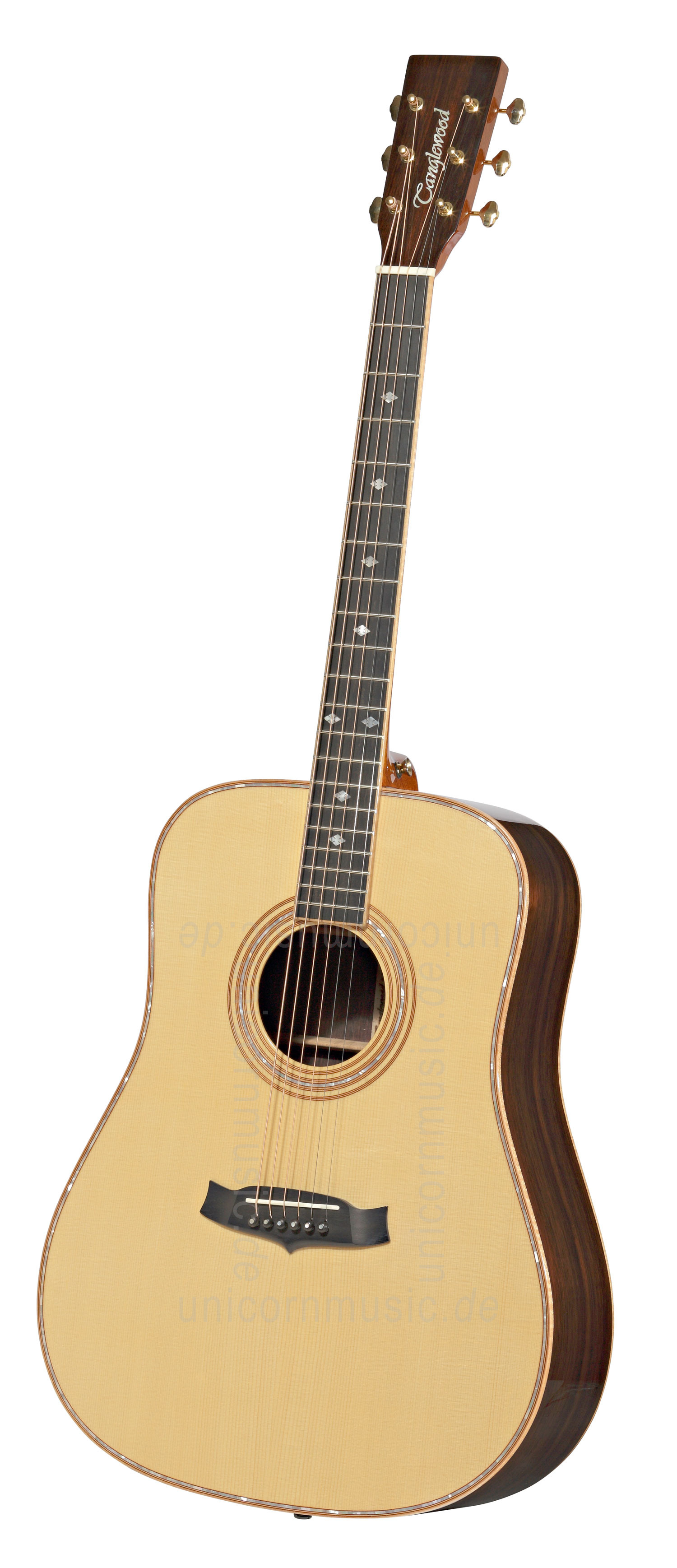 to article description / price Acoustic Guitar TANGLEWOOD TW90/MR ZC - Sundance Series - Dreadnought - all solid + hard case