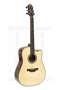 Large view Acoustic Guitar - CRAFTER Able 600CE N - Dreadnought - solid spruce top