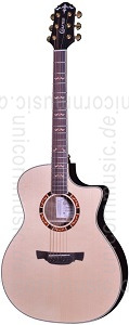 Large view Acoustic Guitar - CRAFTER STG G-20ce - Grand Auditorium - solid spruce top