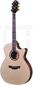 Large view Acoustic Guitar - CRAFTER STG G-22ce - Grand Auditorium - solid spruce top