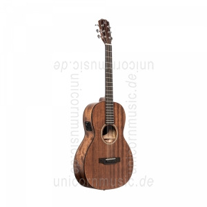 Large view Acoustic Guitar JAMES NELIGAN Dov PFI + Fishman Pickup - solid mahogany top